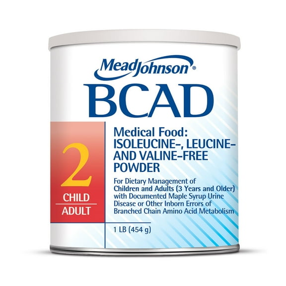 BCAD 2 Medical Food for the Dietary Management of MSUD, 1 lb. Can (CS/6)
