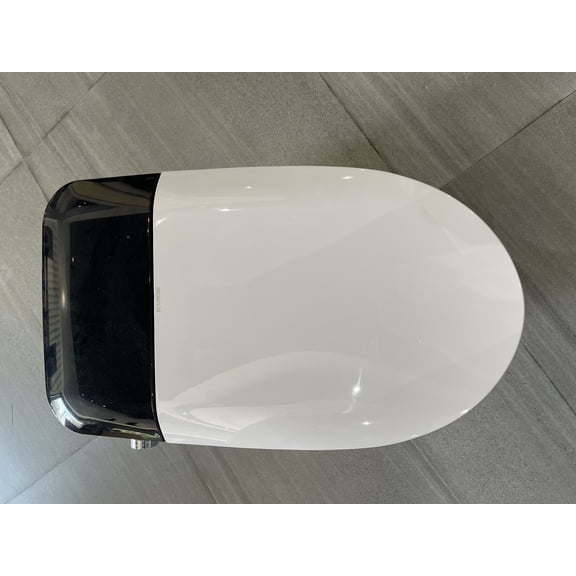 BCANHOME Smart Toilet: Auto-Open Lid, Heated Seat & Tankless Bidet with Warm Wash/Dry