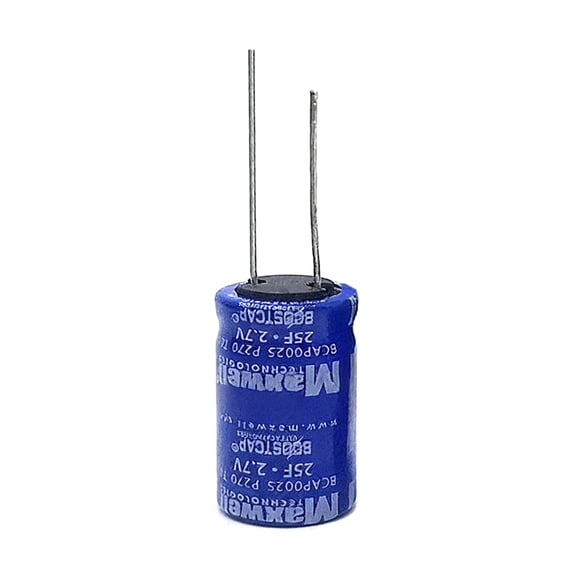 BCAP0025 25F 2.7V Supercapacitor for Energy Recovery Systems & Industrial Power Backup