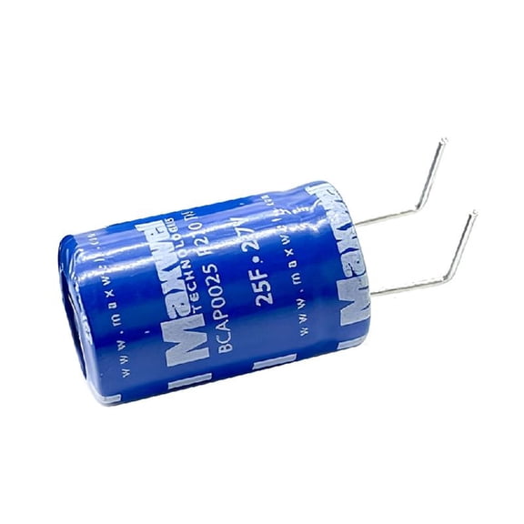 BCAP0025 25F 2.7V Supercapacitor for Energy Recovery Systems & Industrial Power Backup