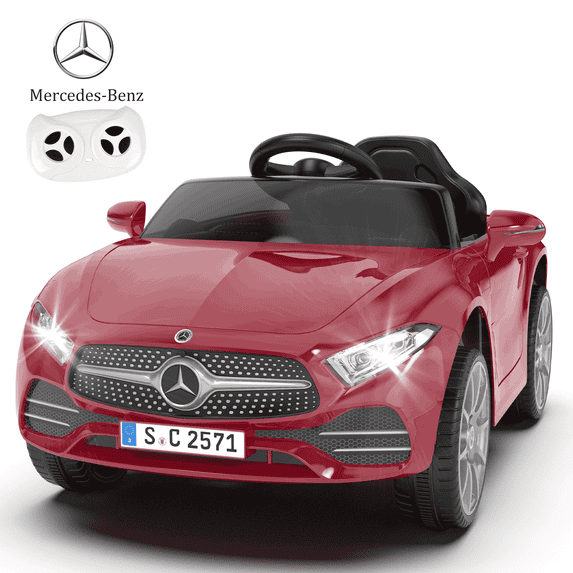 Xuanlur Licensed Benz CLS 350 12V Electric Ride on Toys with Parent Remote Control