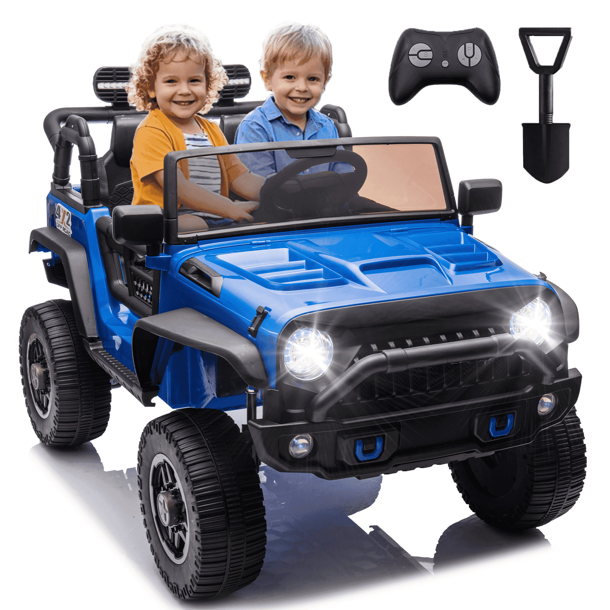 BCARORUR 24V 2 Seater Ride On Toys For Kids Kids Ride On Truck With bcarorur-24v-2-seater-ride-on-toys-for-kids-kids-ride-on-truck-with