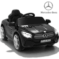 thumbnail image 1 of Licensed Benz CLS 350 12V Electric Ride on Car with Bluetooth Music, LED Lights, Spring Suspension, Toddler First Car, Battery Powered Electric Vehicle with Parent Remote Control (Black), 1 of 7