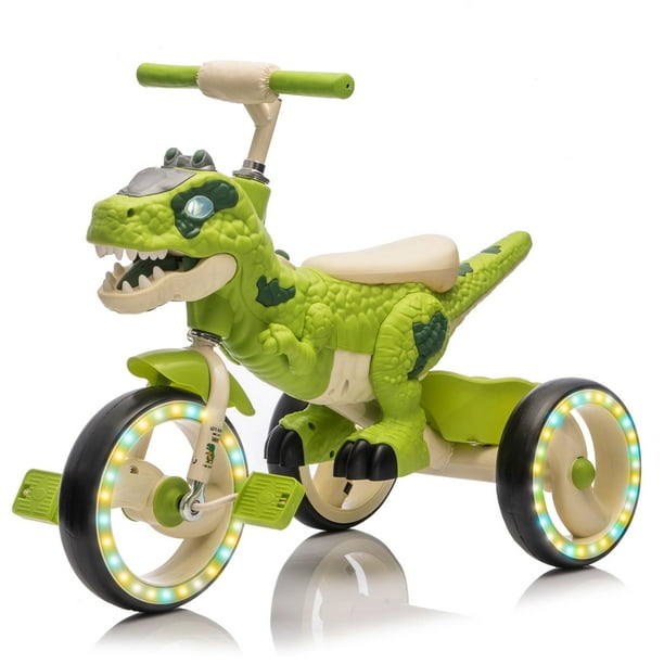 Xuanlur Kids Ride On Dinosaur Tricycle, …