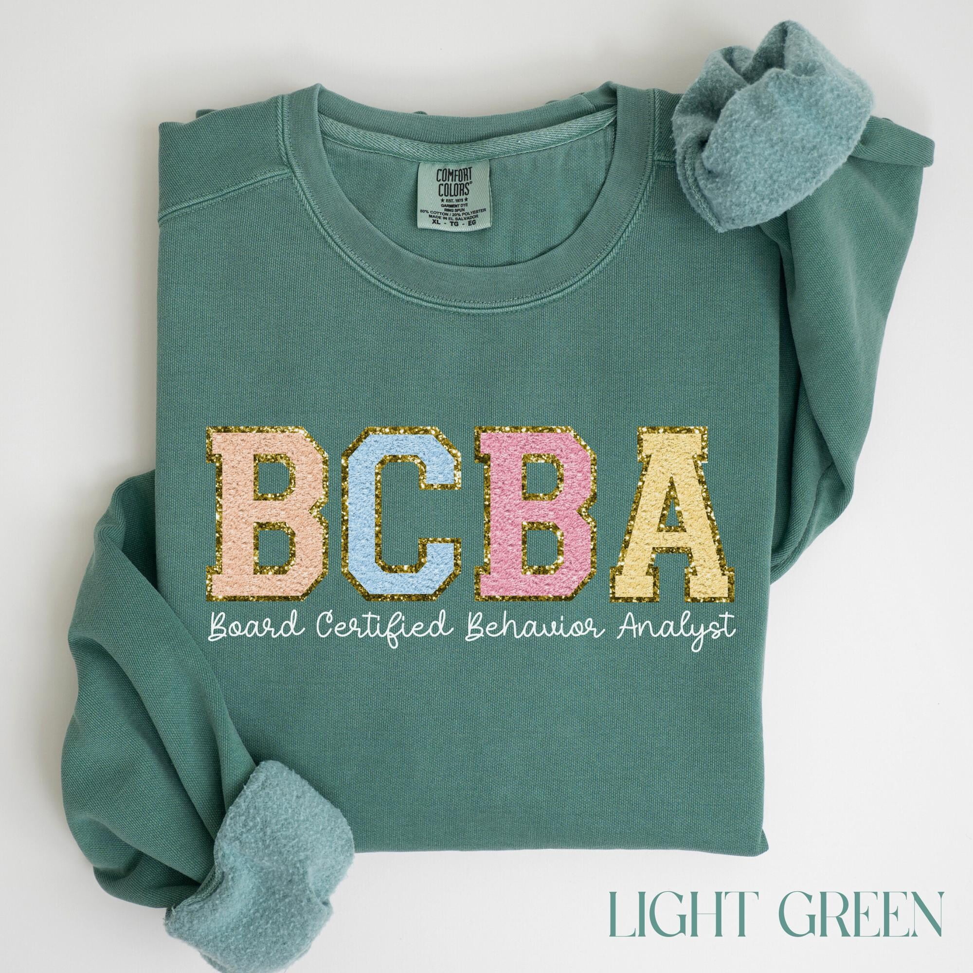 BCBA TShirt GarmentDyed Cotton Behavior Analyst Gift - Walmart.com