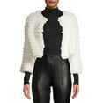 thumbnail image 1 of BCBG Faux Rabbit Shrug, 1 of 6