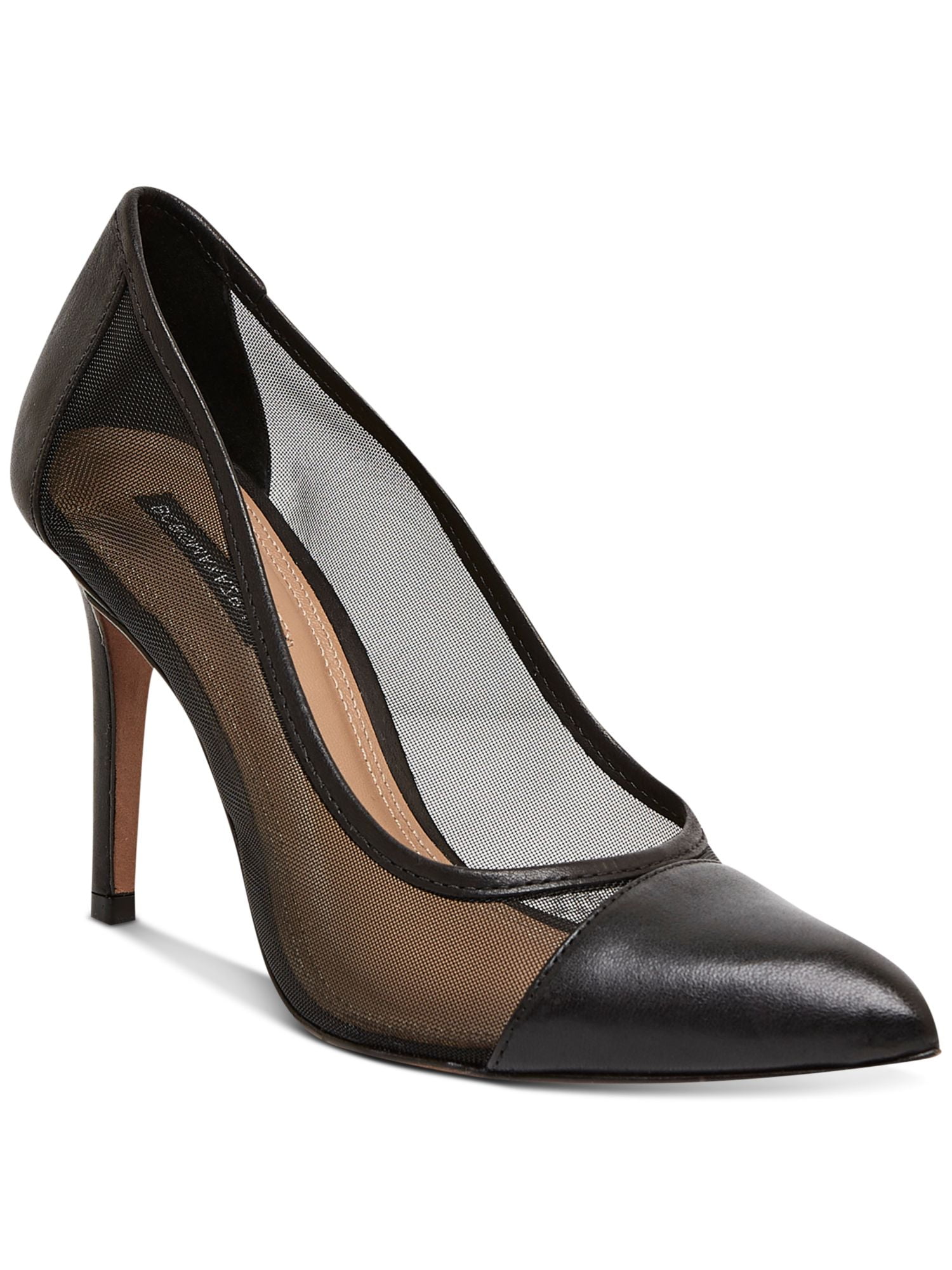 BCBG MAXAZRIA Womens Black Cushioned Juliet Pointed Toe BCBG MAXAZRIA Womens Black Cushioned Juliet Pointed Toe