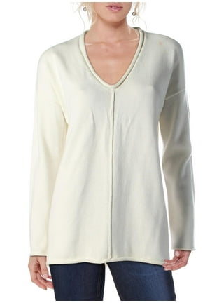 Bcbg white sweater cheap