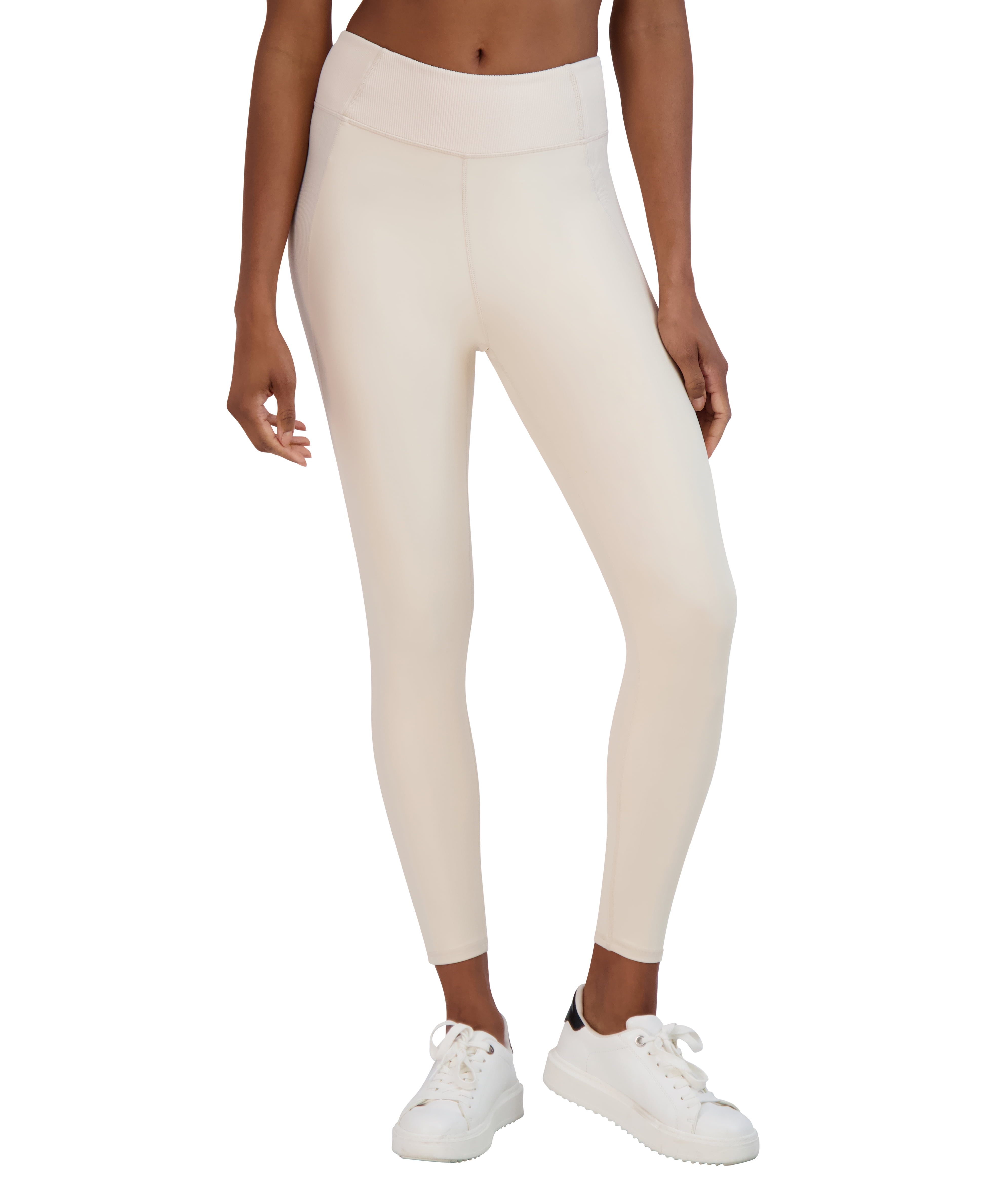 BCBG Paris Women s High Rise Panelled Stretch Rib Blocked Ankle