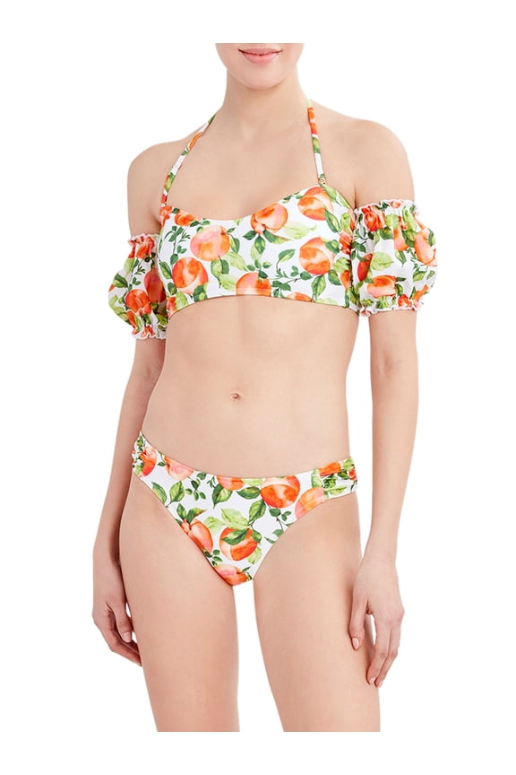 Women's Poof Sleeve Bikini Top