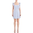 thumbnail image 1 of BCBG Paris Women's Ruffle Strap Mini Dress, 1 of 8