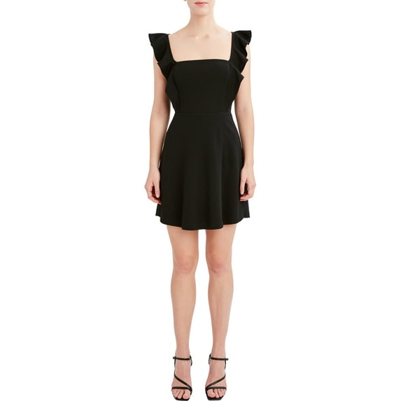 BCBG Paris Ruffle Strap Mini Dress, Women