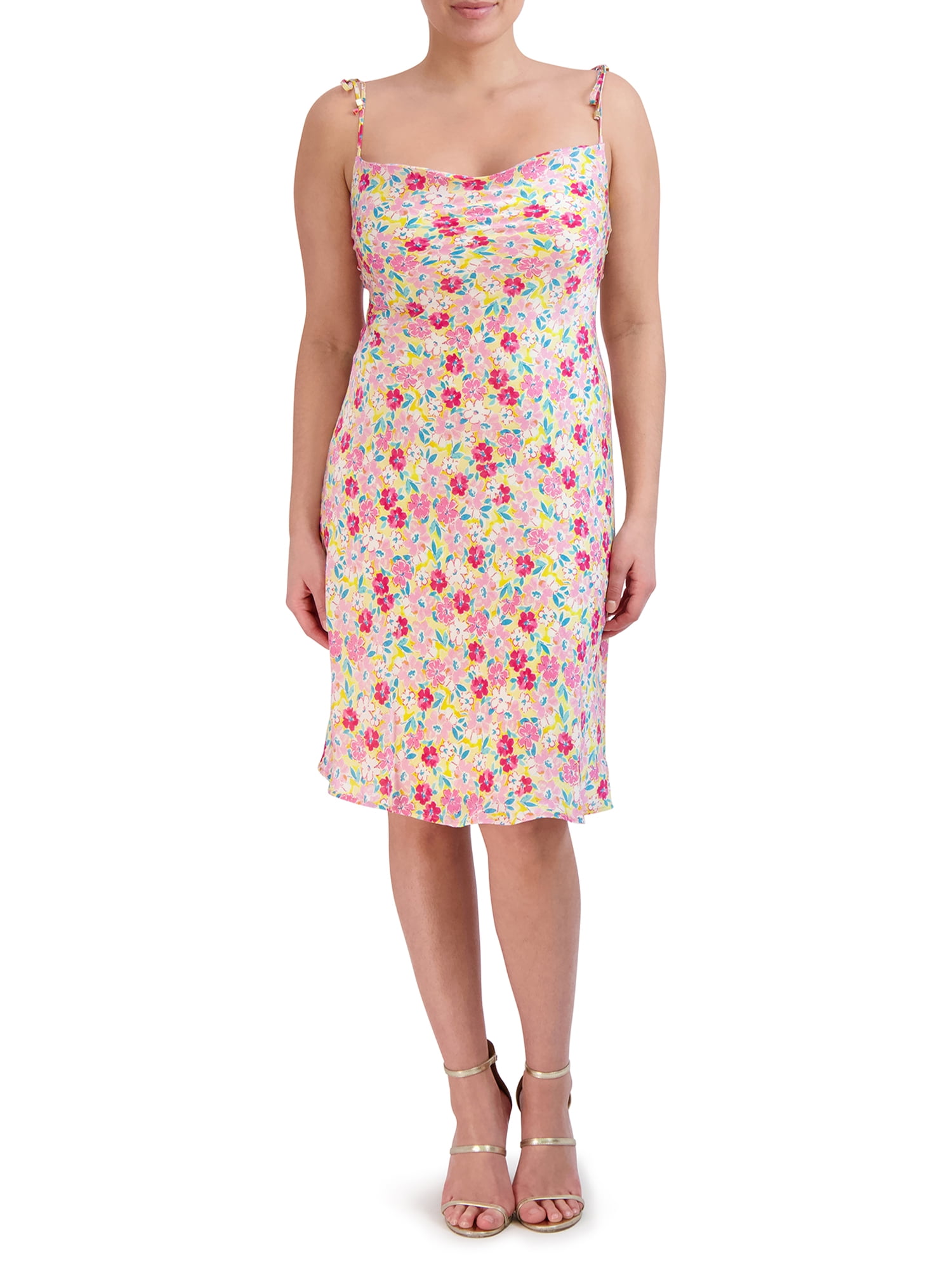 Bcbg spaghetti strap dress discount