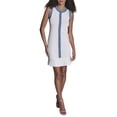 thumbnail image 1 of BCBG womens  Sheath Dress, l, White, 1 of 3