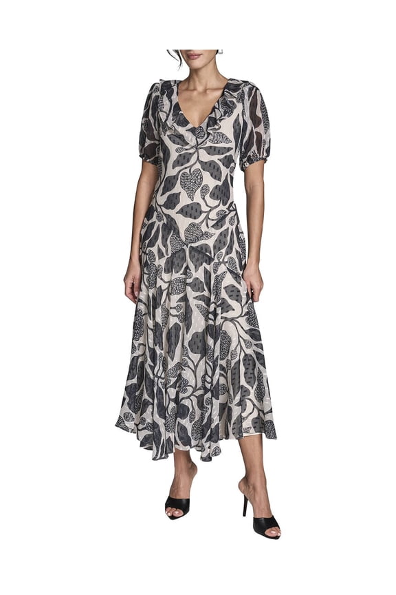 BCBG womens Shift Dress, 2, Black