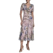 BCBG womens Shift Dress, 2, Purple