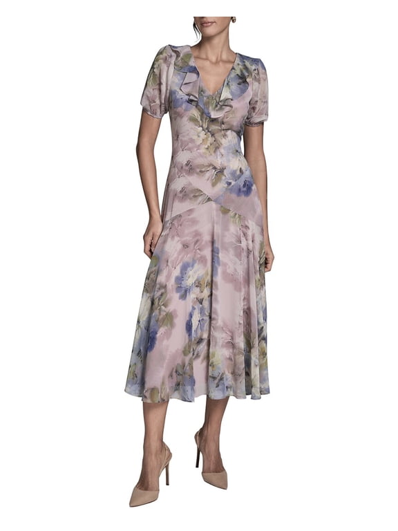BCBG womens Shift Dress, 2, Purple