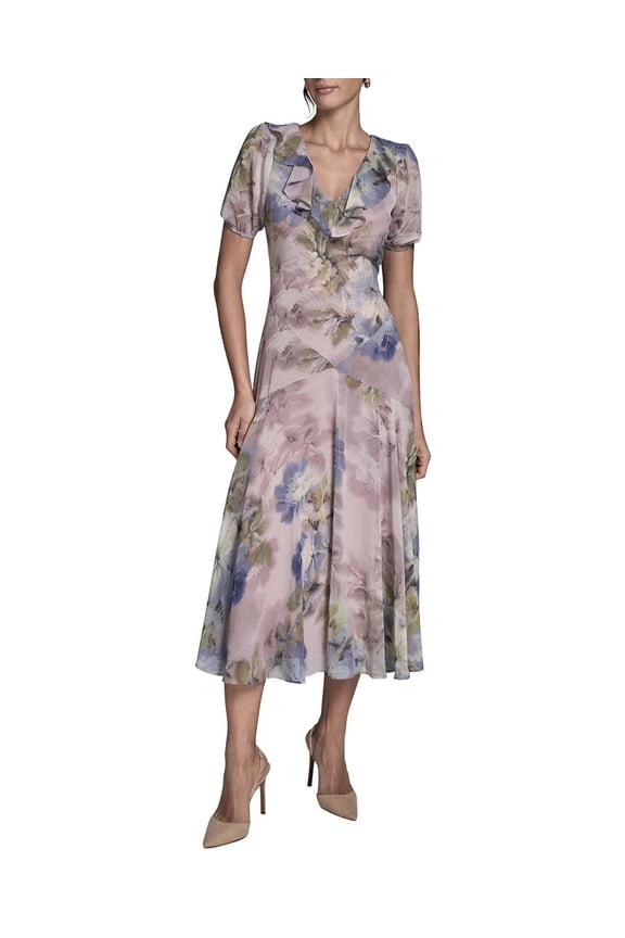 BCBG womens Shift Dress, 2, Purple