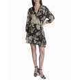 thumbnail image 1 of BCBG womens  Shift Dress, 4, Tan, 1 of 4