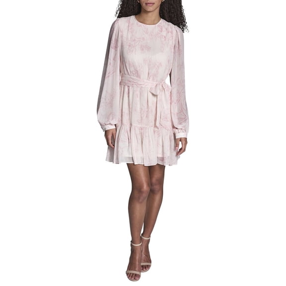 BCBG womens Shift Dress, 4, White