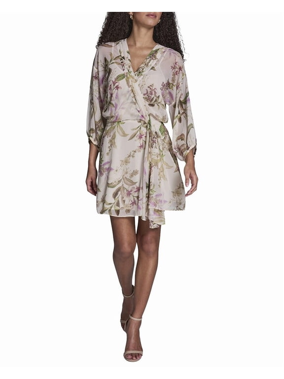 BCBG womens Shift Dress, 8, Pink