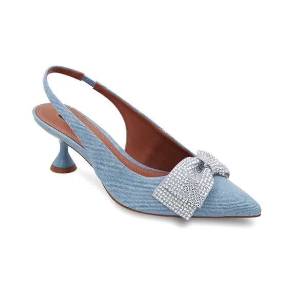BCBGMAXAZRIA Archie Denim Pump, 6