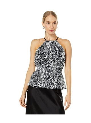 Bcbg cold best sale shoulder peplum top