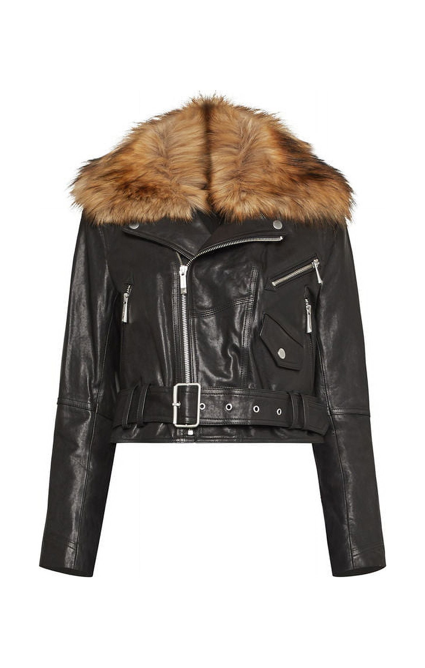 BCBGMAXAZRIA Kaylee Moto Leather Jacket
