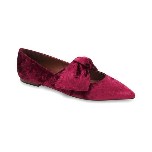 BCBGMAXAZRIA Prely Velvet Flat, 8.5
