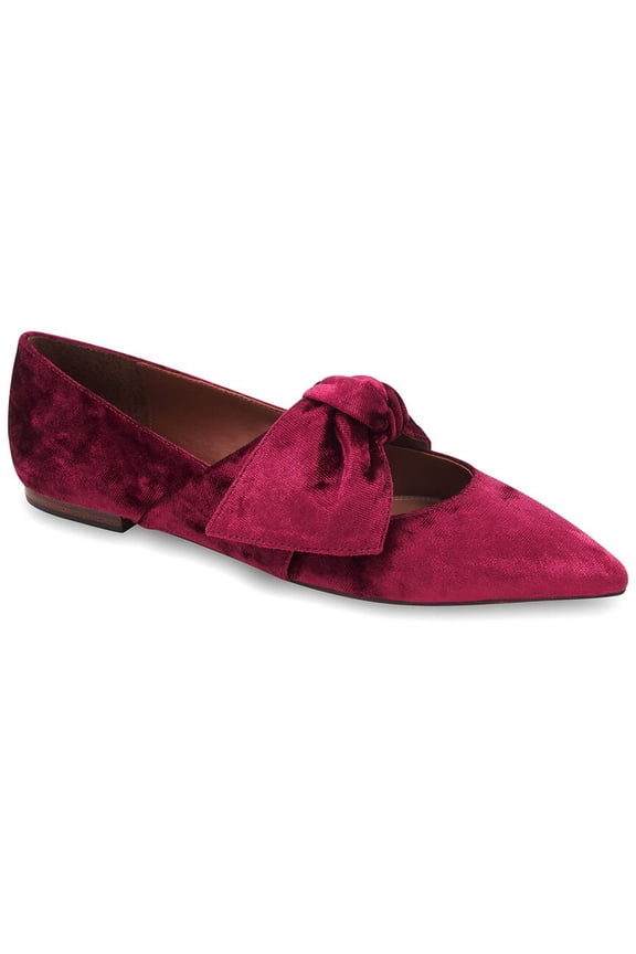Prely Velvet Flat, 8.5