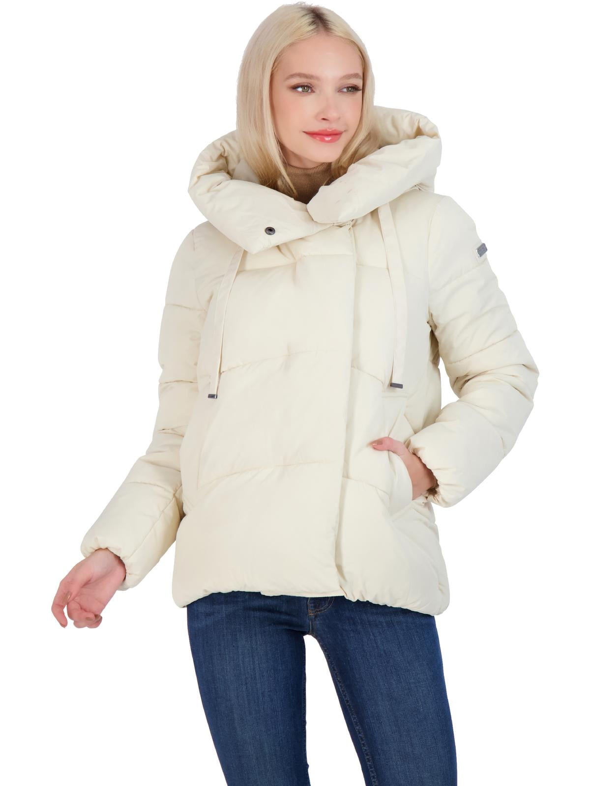 BCBGMAXAZRIA Women s Quilted Winter Puffer Coat with