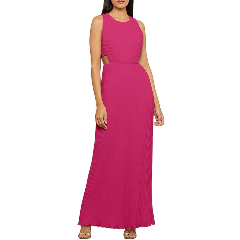 BCBGMAXAZRIA Womens Sleeveless Maxi Evening Dress