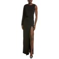 thumbnail image 1 of BCBGMAXAZRIA womens  Asymmetrical Maxi Dress, m, Black, 1 of 3
