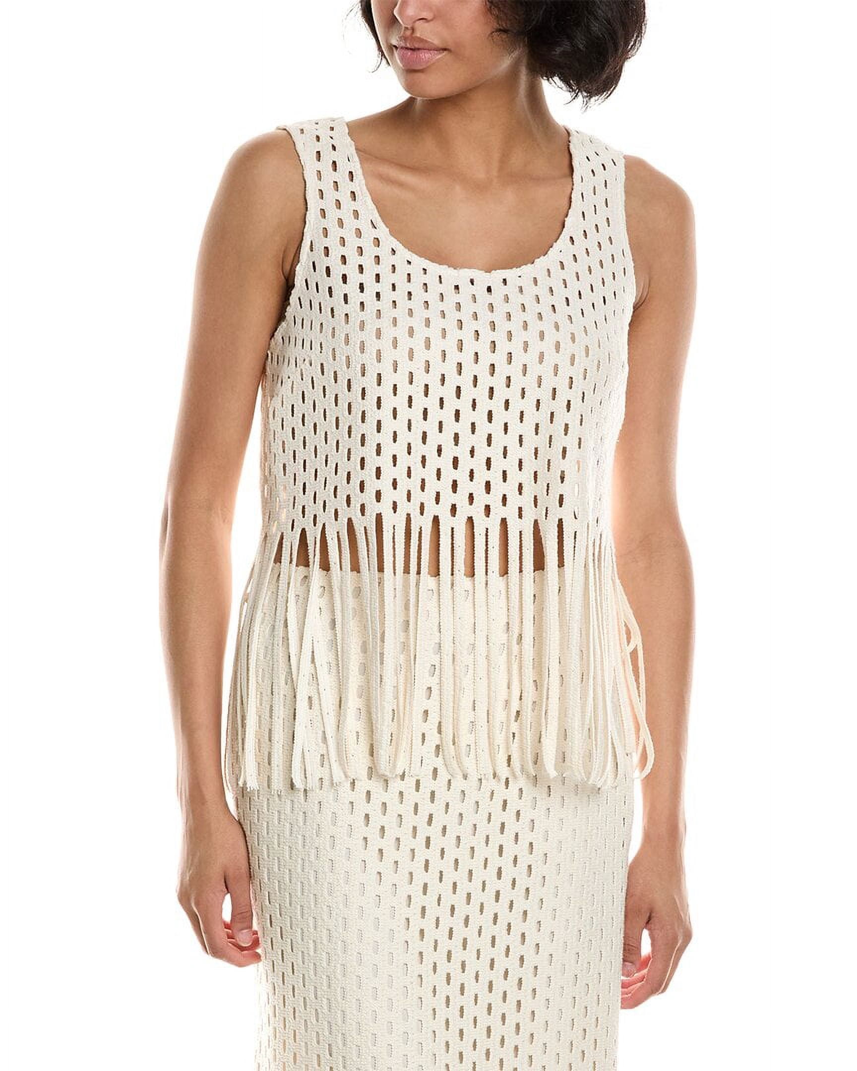 bcbg white top