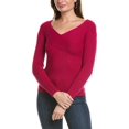 thumbnail image 1 of BCBGMAXAZRIA womens  Ribbed Sweater, XL, Red, 1 of 3