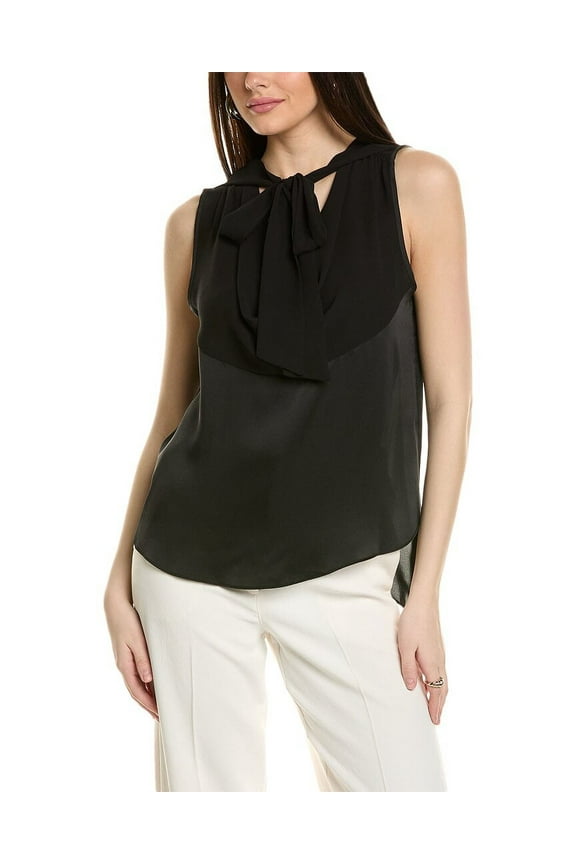 womens Top, XS, Black