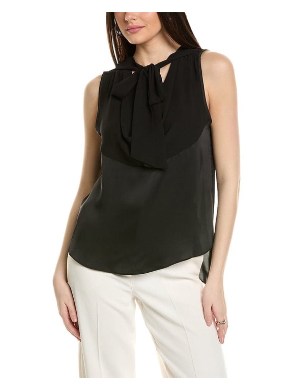 womens Top, XS, Black
