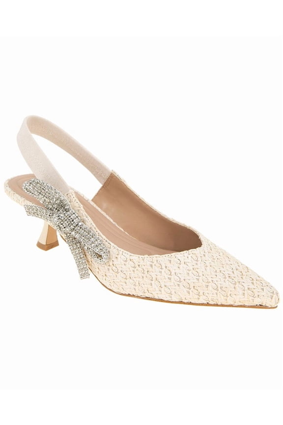Kodari Raffia Pump, 6