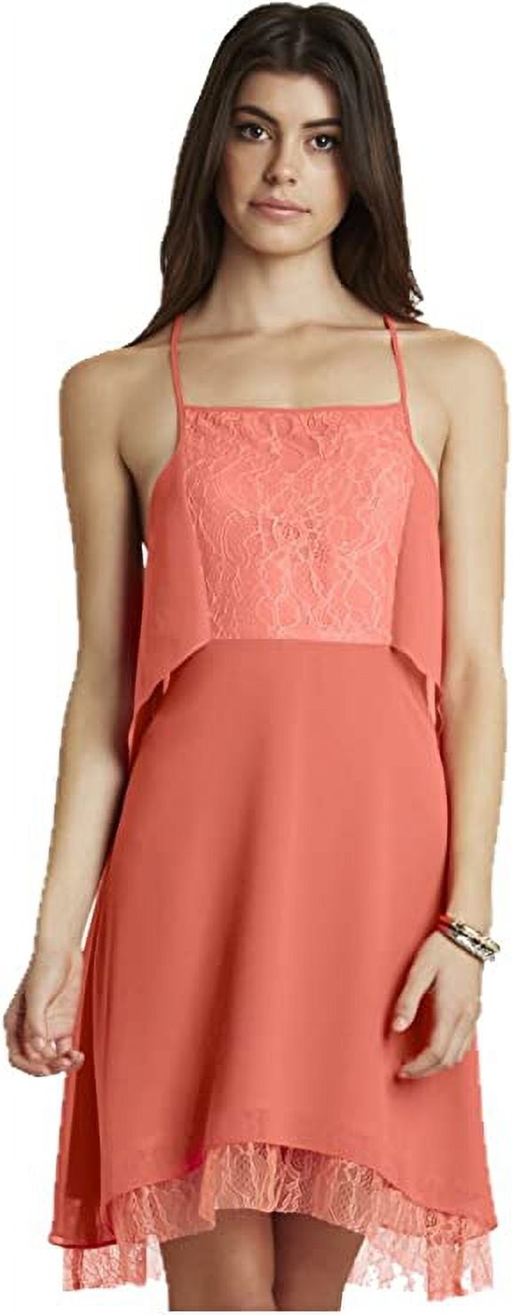 BCBGeneration Layered Square-Neck Short Dress (4) - Walmart.com