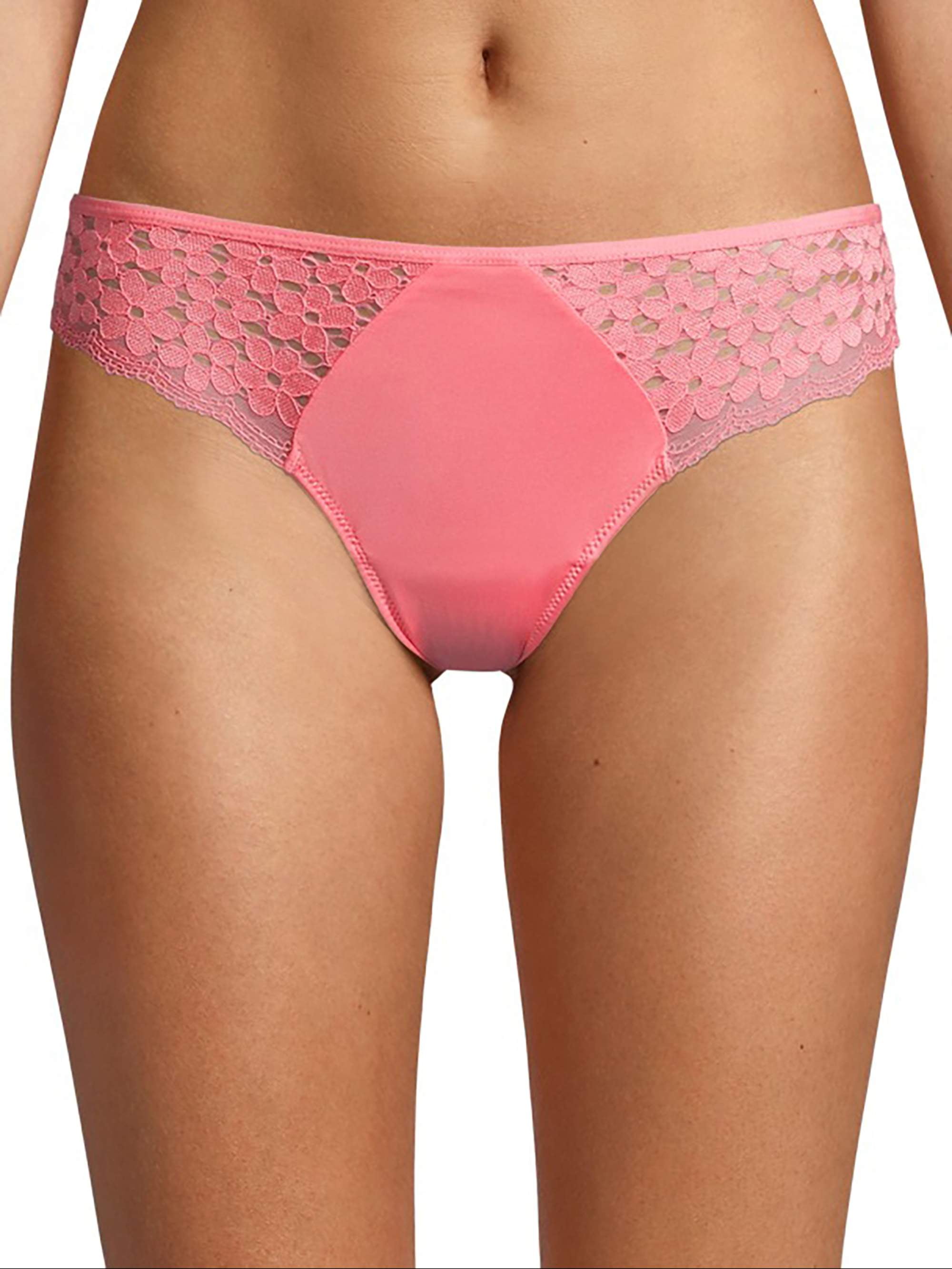 BCBGeneration Women's Daisy Lace & Microfiber Bikini Panties, 3Pack