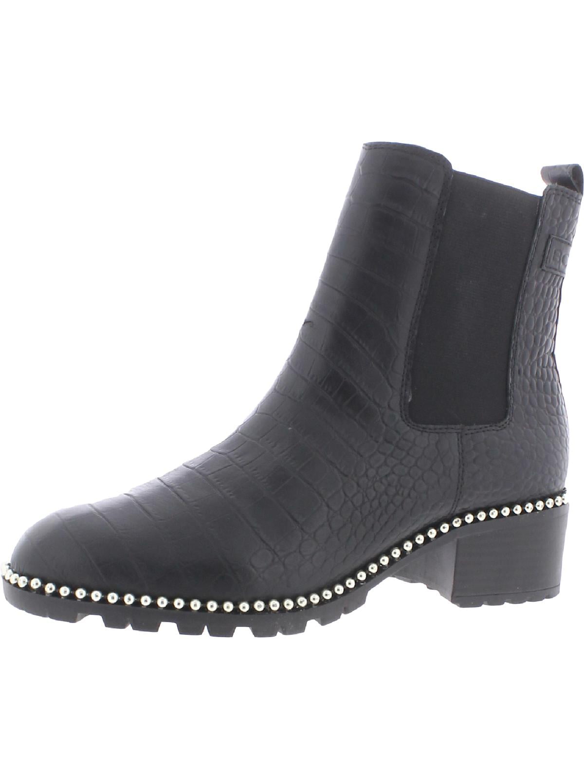 BCBGeneration Women's Natti Faux Leather Studded Chelsea Boots