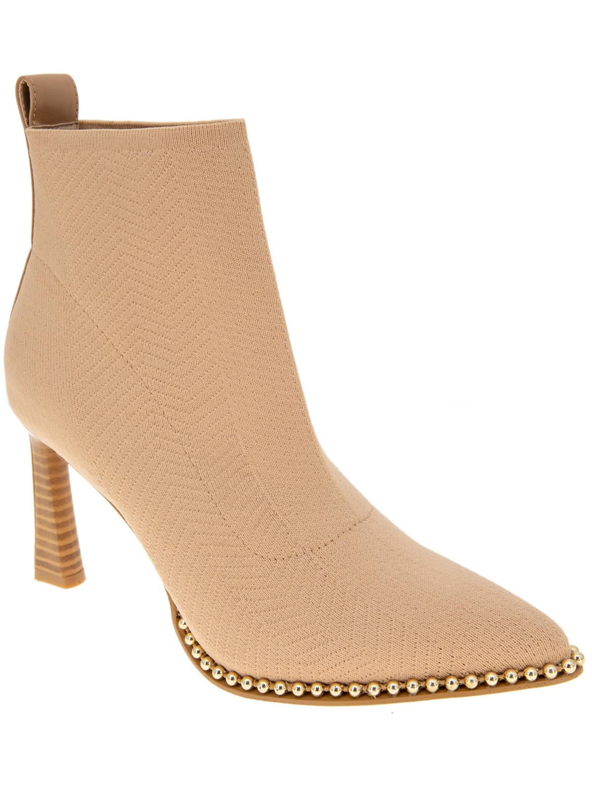BCBGeneration Womens Beya Embellished Knit Booties