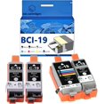 thumbnail image 1 of BCI-19 BCI19 Ink Cartridges Compatible for Canon IP100 MINI260 MINI360 Inkjet Printers, Leak-Proof Design Crisp Printing, 1 of 7