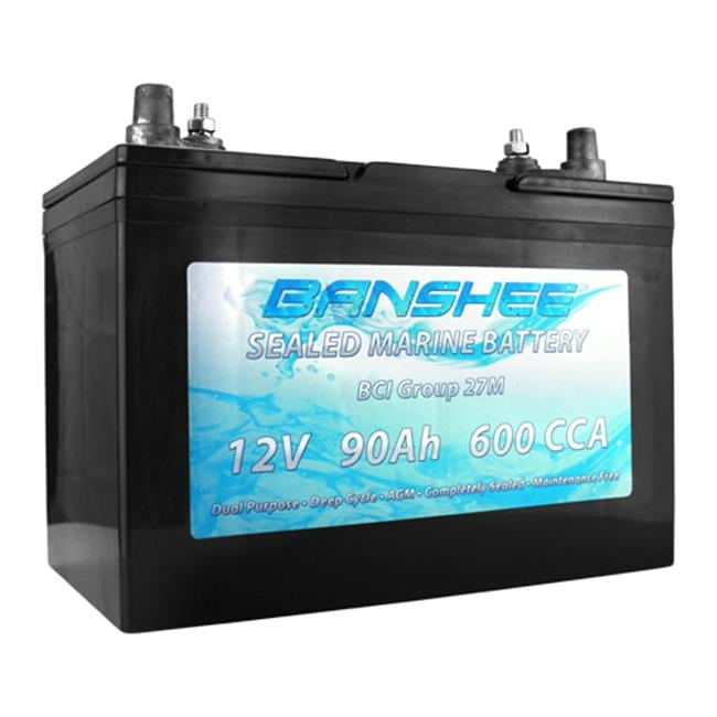 BCI Group 27M Dual Purpose Deep Cycle Sealed AGM Marine & RV Battery