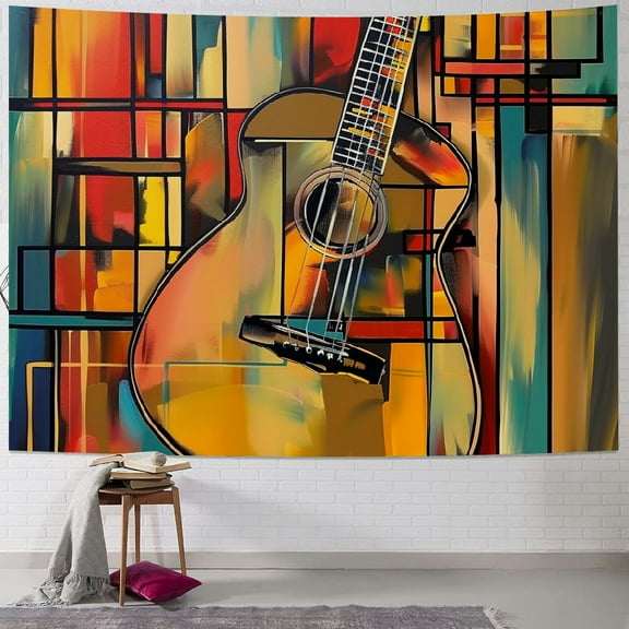 BCIIG Abstract Art Tapestry Wall Hanging Unique Style Graphic Tapestries Home Wall Decor for Living Room Bedroom Apartment Farmhouse Dorm 60x50inch