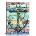 thumbnail image 1 of BCIIG Anchor Fine Art Aesthetic Poster & Print Wall Painting for Living Room Bedroom Home Office Decor 16x20 in, 1 of 5