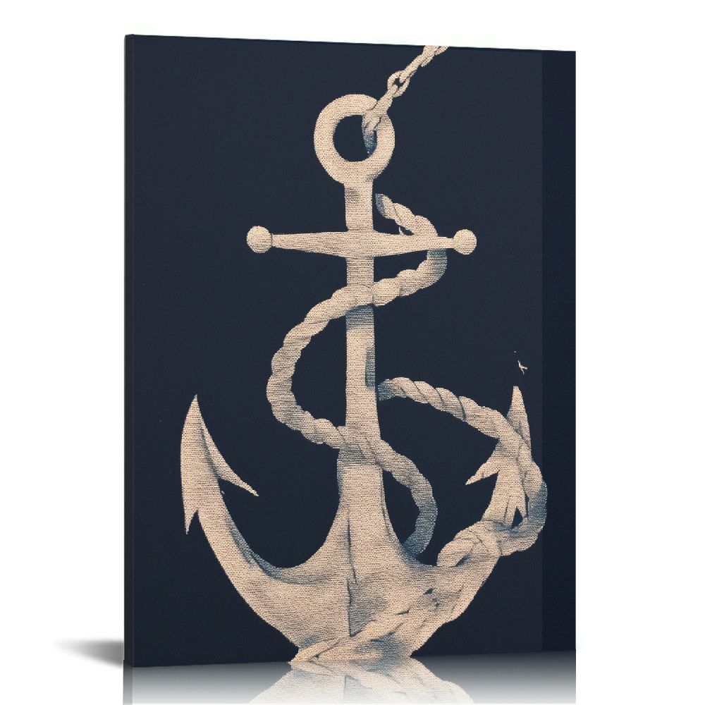 BCIIG Anchor Rope Symbolism Fine Art Aesthetic Poster Print Wall ...
