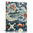 thumbnail image 1 of BCIIG Anchors Intricate Detail Fine Art Aesthetic Poster Print Wall Painting for Room Decor Pictures - Canvas Living Bedroom Office Wall Decor 12x16 in, 1 of 5