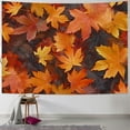 thumbnail image 1 of BCIIG Autumn Leaves Tapestry Wall Hanging Unique Style Graphic Tapestries for Home Wall Decor Living Room Bedroom Farmhouse Dorm 60x50inch, 1 of 6