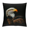 BCIIG Bald Eagle Graphic Decorative Throw Pillow Cover for Home Couch